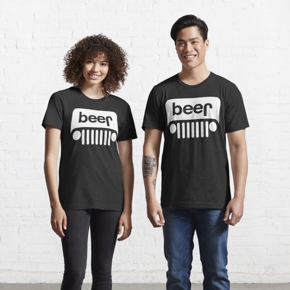 Beer Jeep Funny Offroading Tshirt - Picture 4 of 6